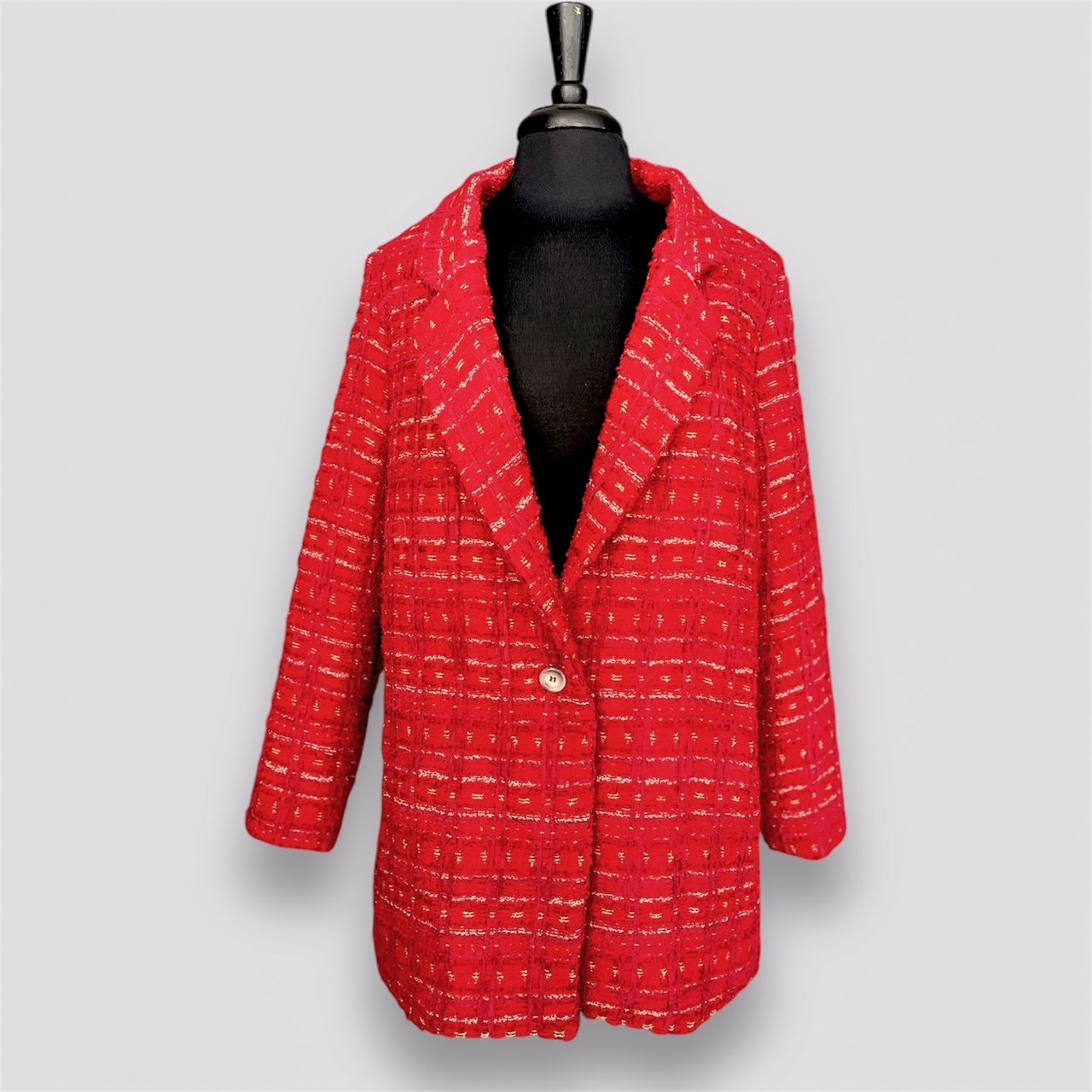 Annie Jacket Cherry Tweed