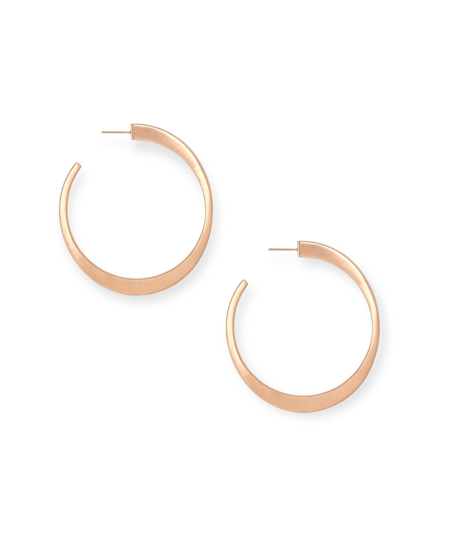 Avi Rose Gold Hoop Earrings