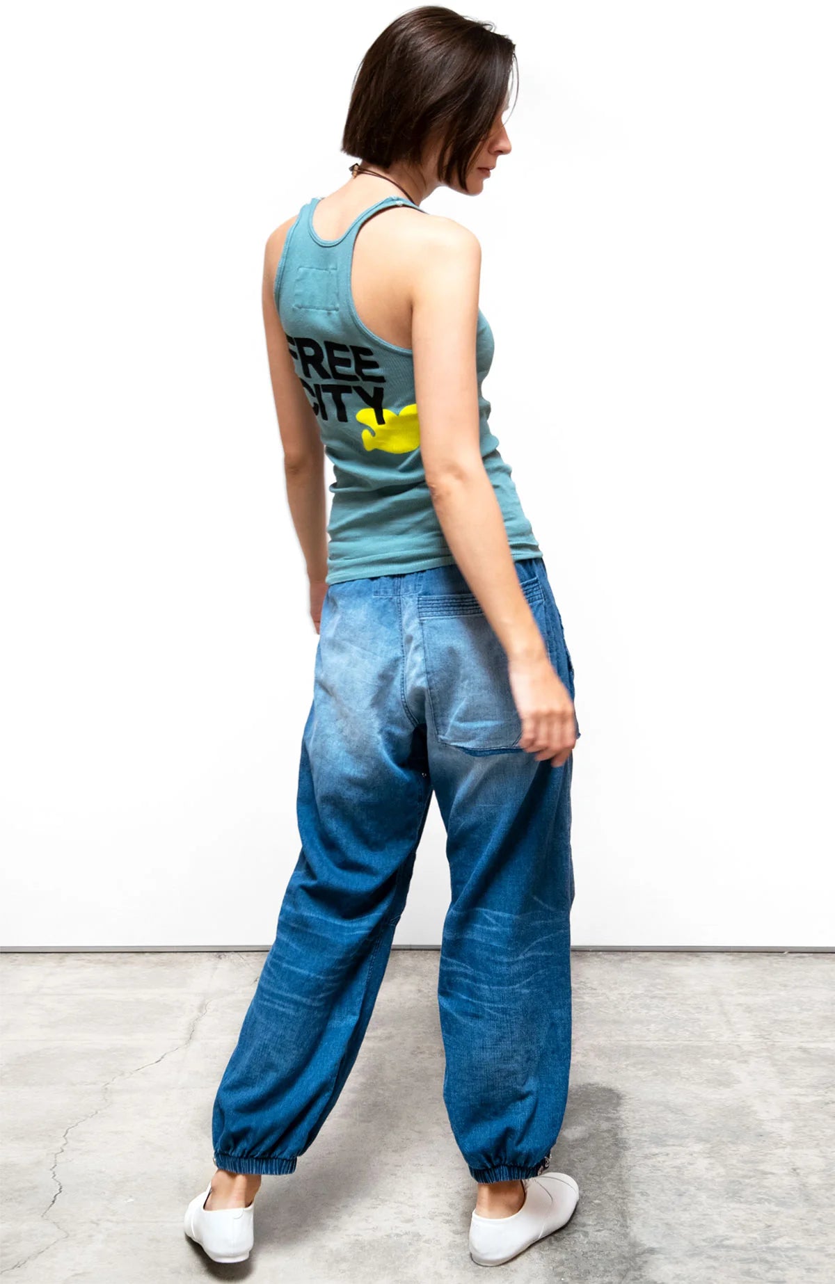 FREECITY RTU/1999 SUPERVINTAGE TANK -surplus blue