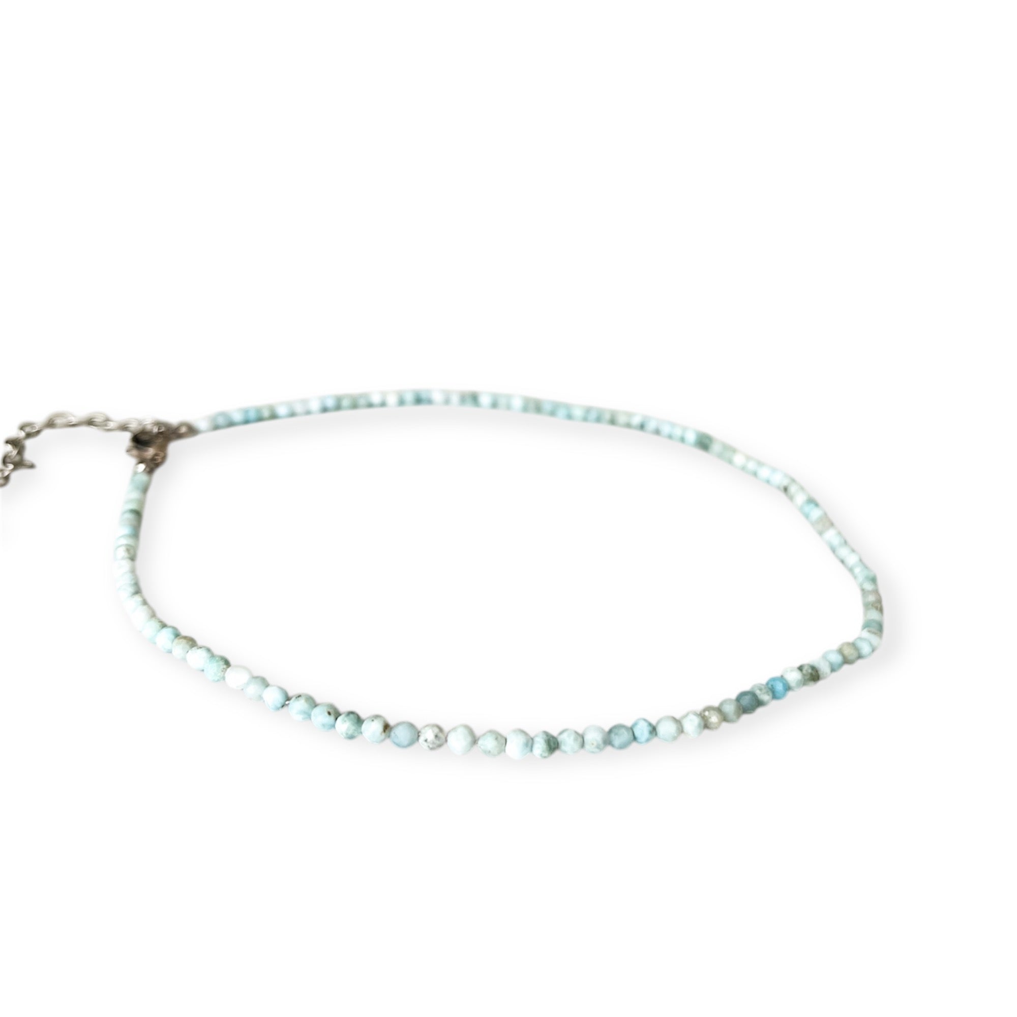 Gigi Aquamarine Choker Necklace