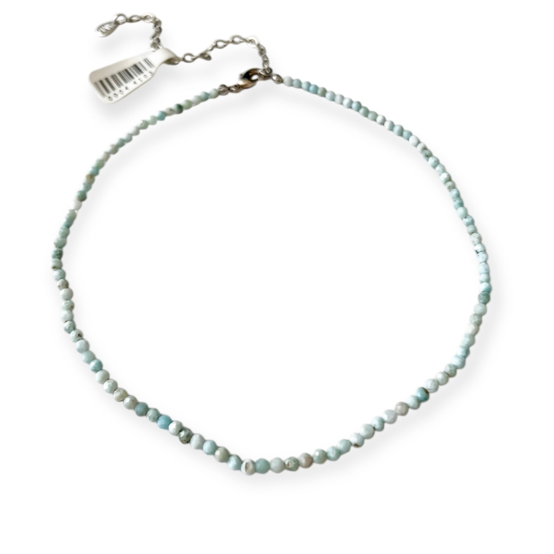 Gigi Aquamarine Choker Necklace