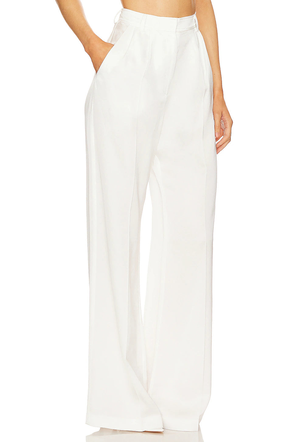 Jane Pants In Ivory Amanda Uprichard