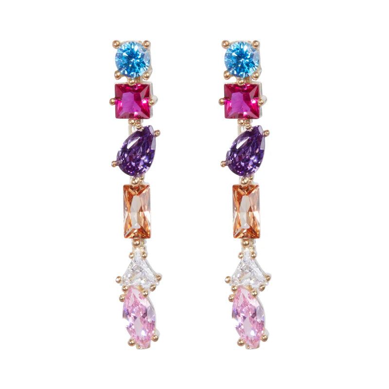 Julie M Earrings Colorful