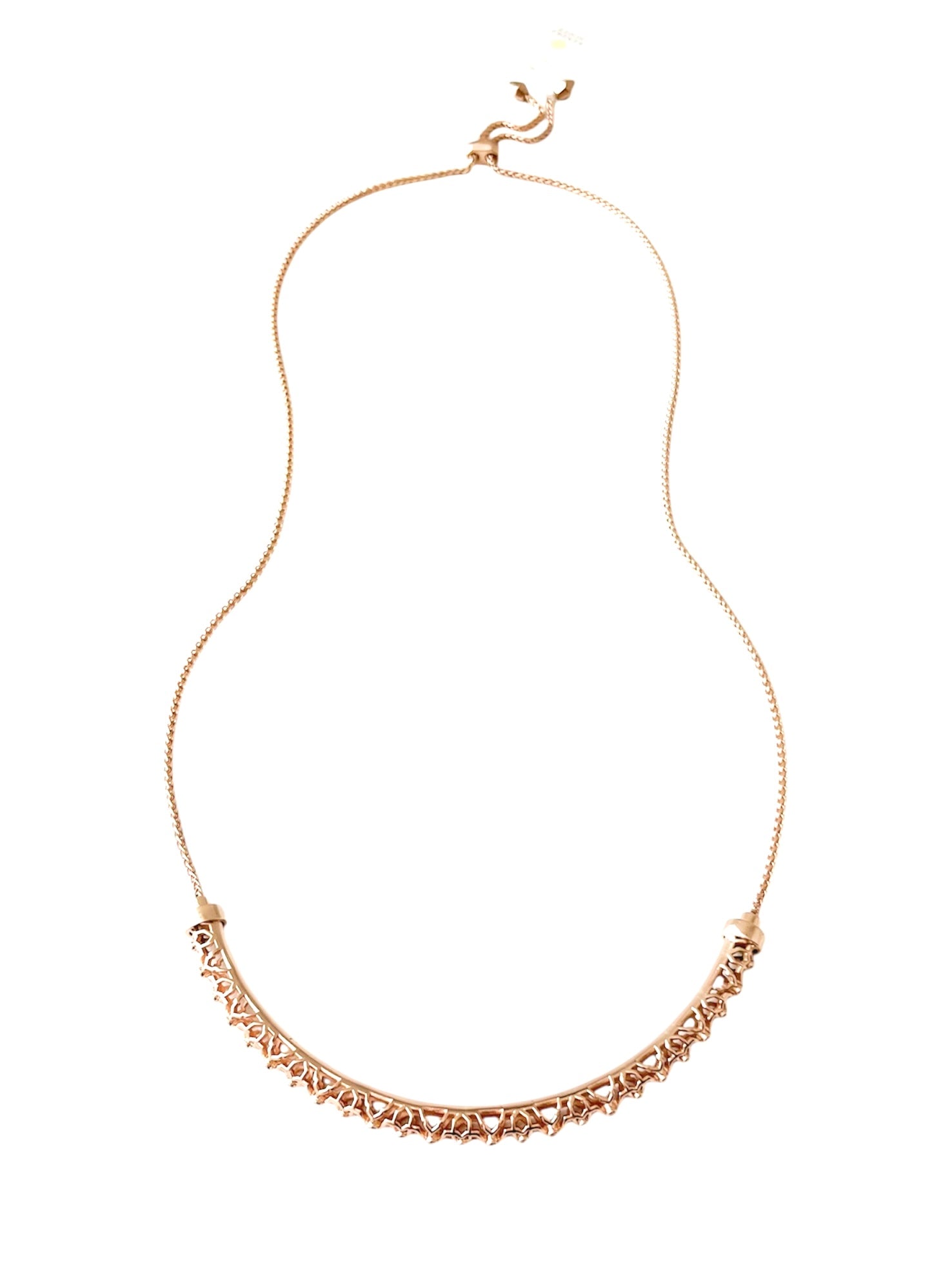 Lucy Statement Choker in Rose Gold