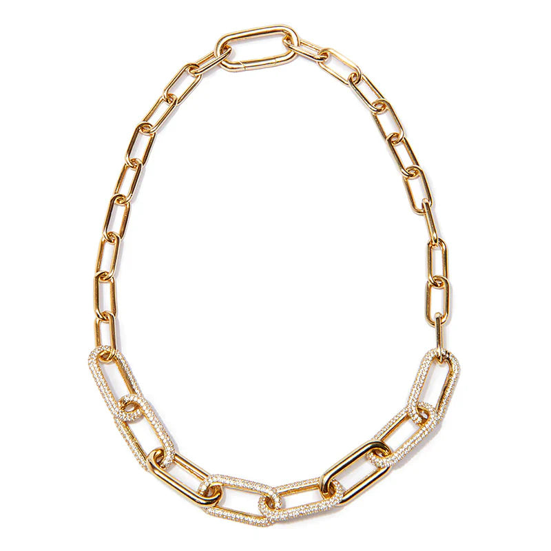 Link Collar Necklace Gold