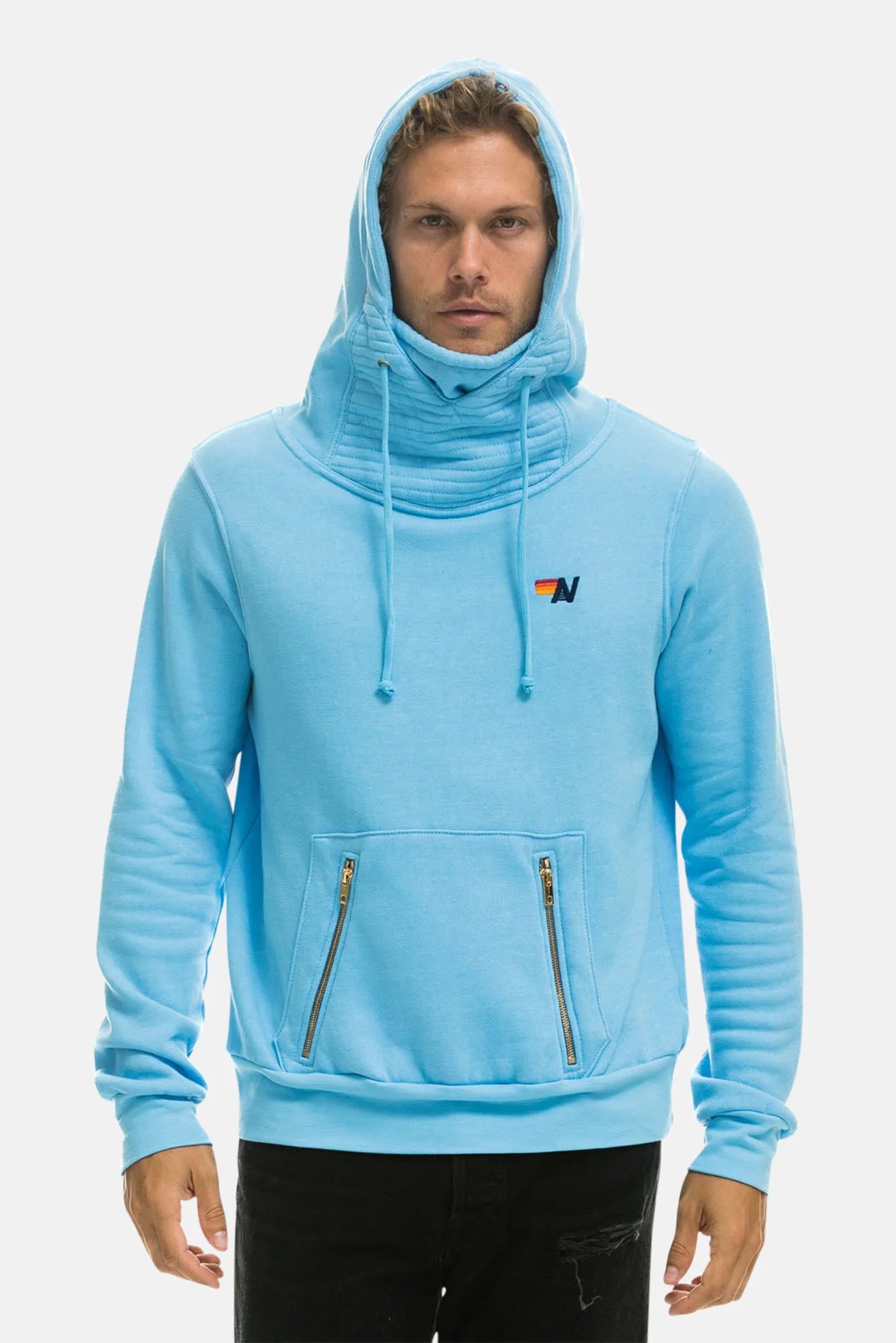 Ninja Pullover Hoodie Sky Men