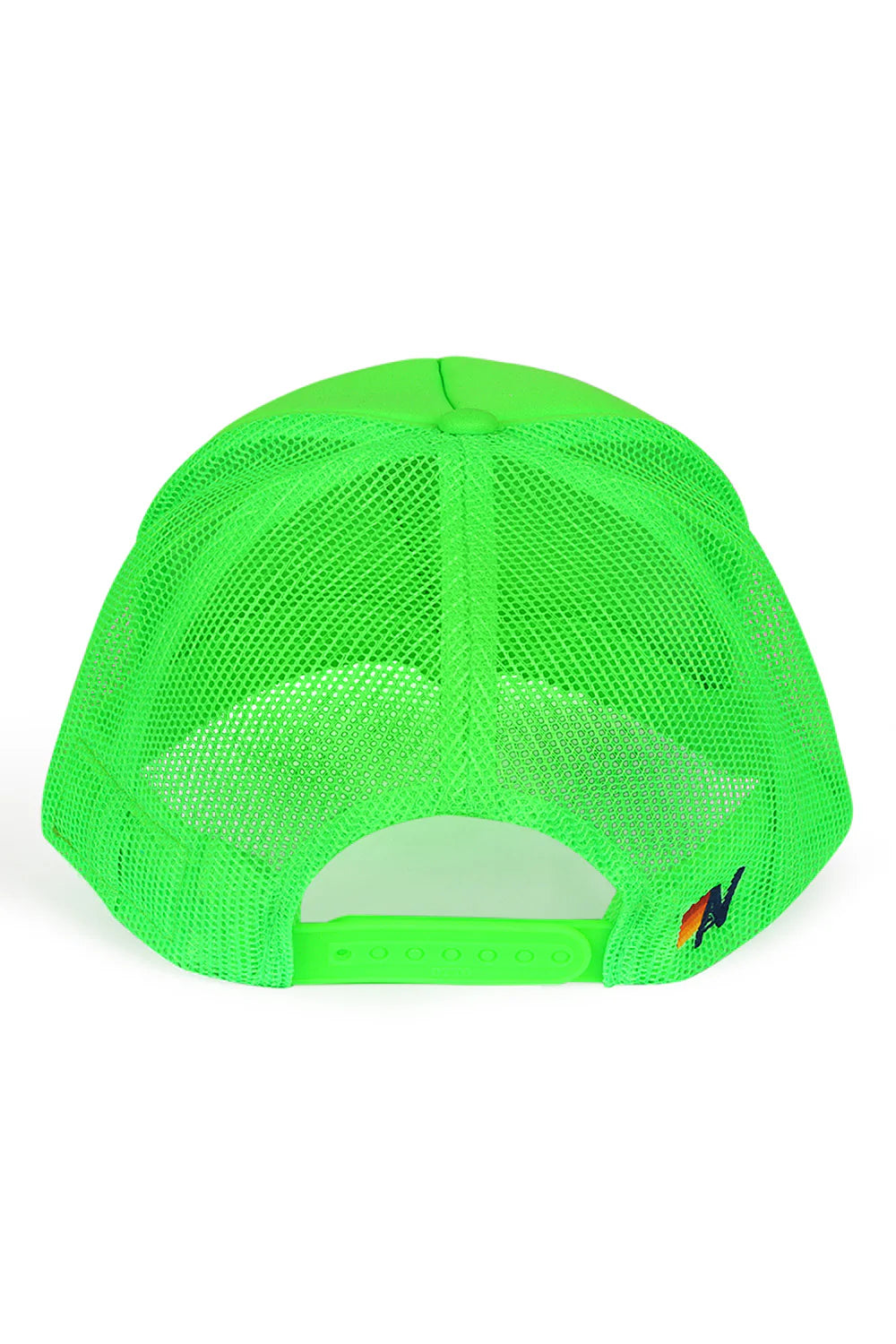 Signature Vintage Low Rise Trucker Hat Neon Green