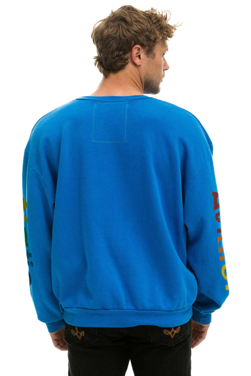 Aviator Nation- Crew Sweatshirt Relaxed Ocean