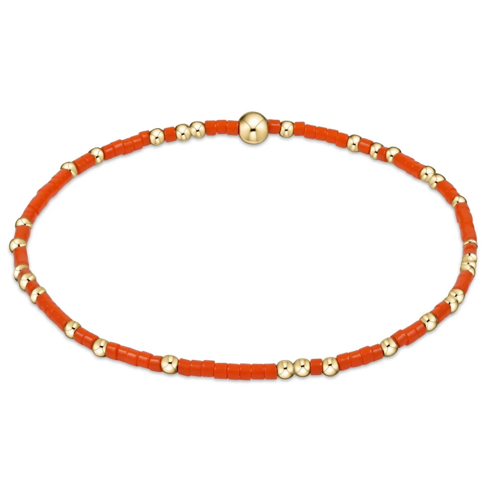 Game Day Hope Unwritten Bracelet Bright Orange