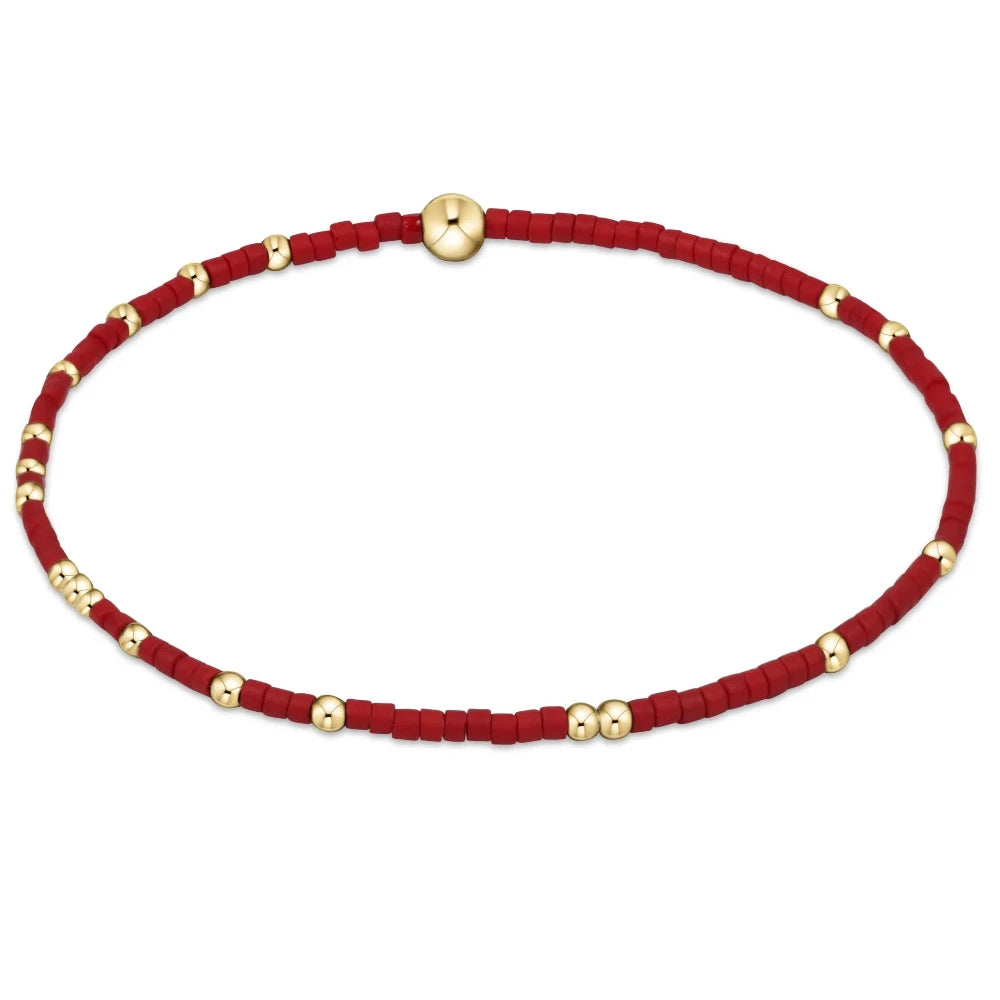 Gameday Hope Unwritten Bracelet - Crimson